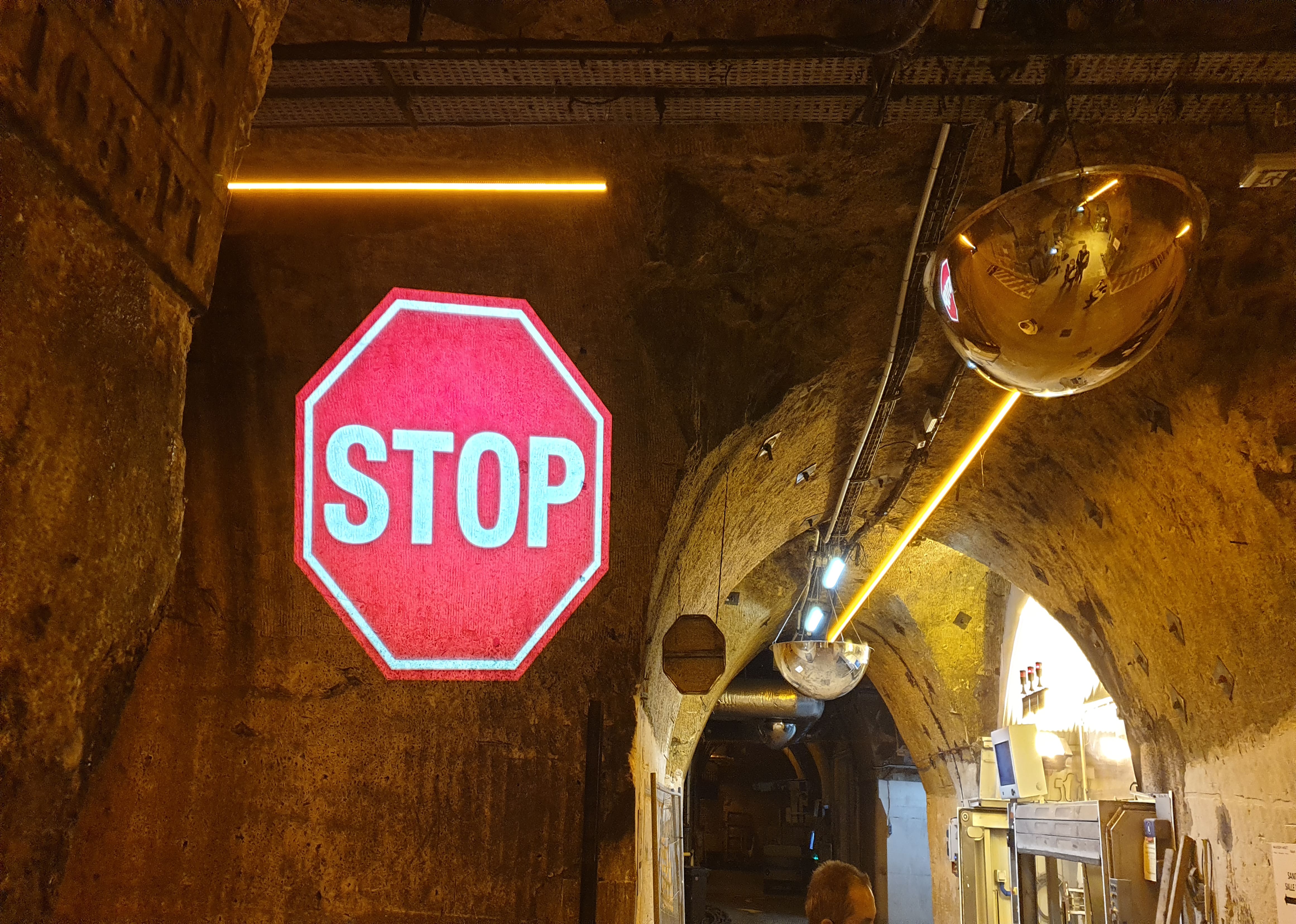 Stop Led Projection