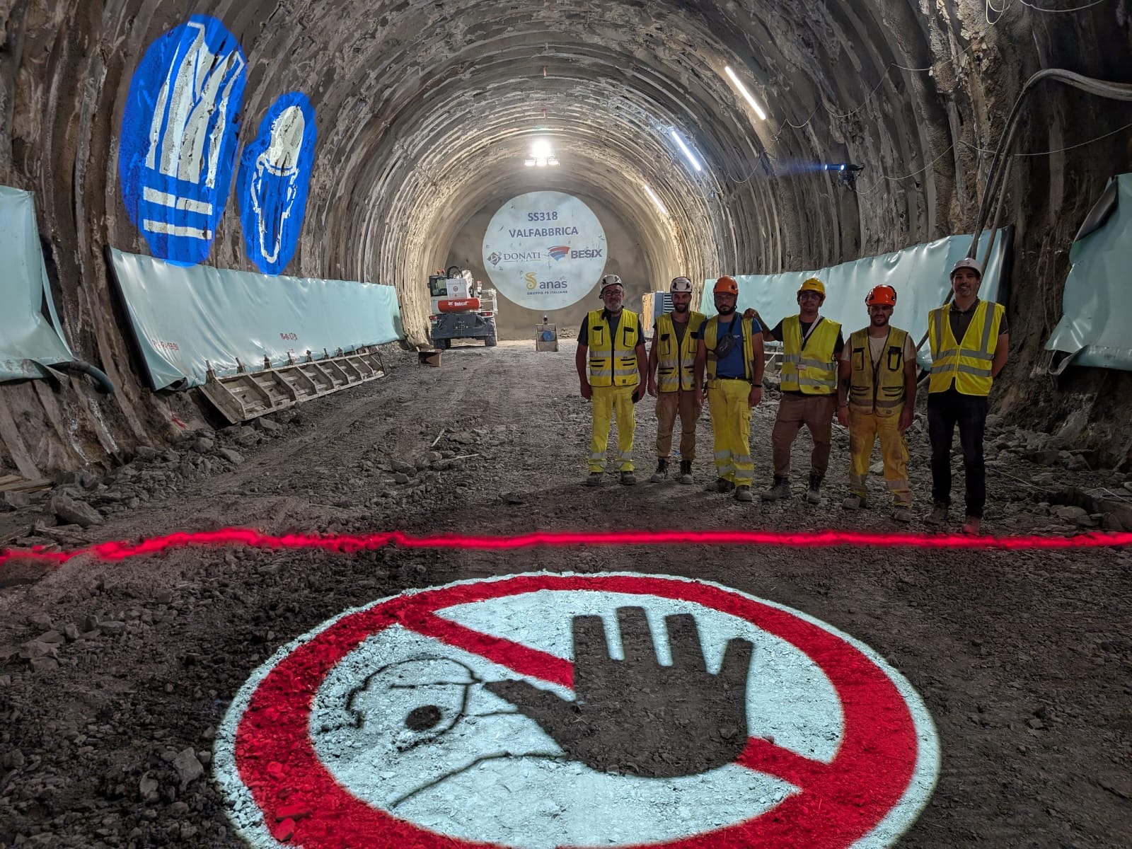 Tunnel Safety Sign Projection Signum Goboservice